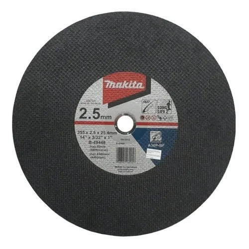 Disco Sierra Sensitiva 355mm Makita B49448 2,5mm Corte Metal
