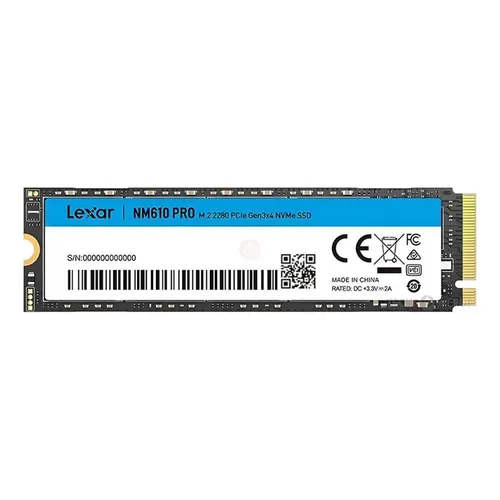 Ssd Interno Lexar Nm790 2tb M.2 Pcie Gen4 Dissipador De Calo