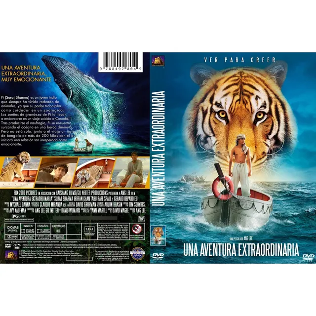 Una Aventura Extraordinaria ( La Vida De Pi)  - Dvd