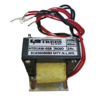 Transformador 110/220v A 24v 40va Minisplit Aire Acondiciona Transformador 110/220v A 24v 40va Minisplit Aire Acondiciona