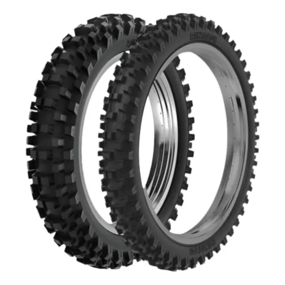 Pneu Moto Rinaldi 110/100-18 Rw33 (t) E 80/100-21 D Crf