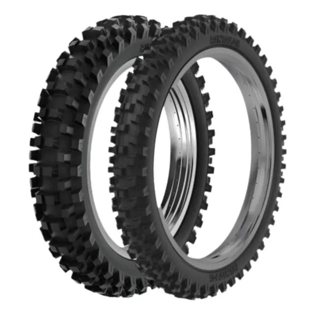 Pneu Moto Rinaldi 110/100-18 Rw33 (t) E 80/100-21 D Crf