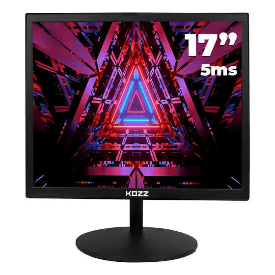 Monitor Gamer Led 17 5ms Hdmi Vga Fhd Controle Luz Azul