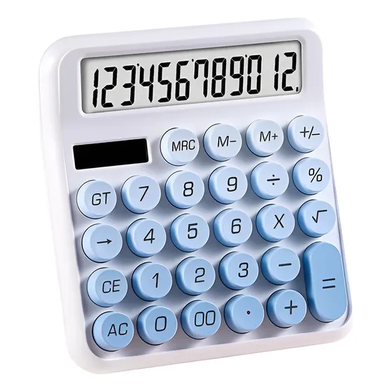 Calculadora 12 Dígitos Teclas Grandes Mecaincas