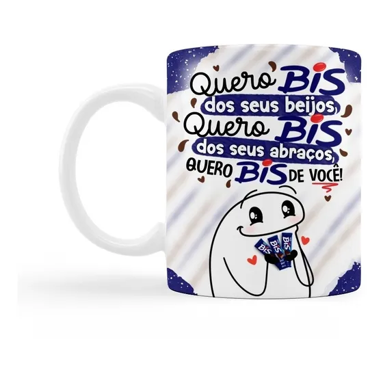 Caneca De Pascoa Flork Meme Divertido Bento Xicara Frases