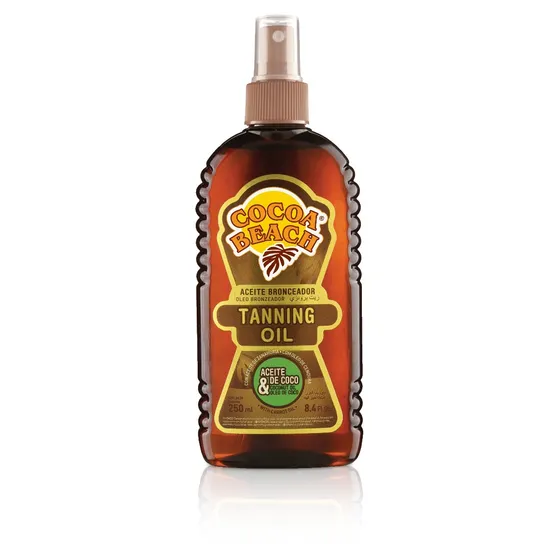 Bronceador Aceite Coco 250ml Cocoa Beach