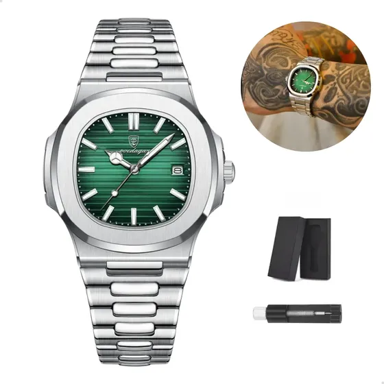 Relógio Poedagar De Luxo Com Caixa