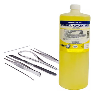 Jabón Quirúrgico Antibenzil Amarillo Altamirano 1lts Jabón Quirúrgico Antibenzil Amarillo Altamirano 1lts