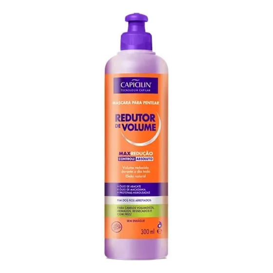 Capicilin Máscara Para Pentear Redutor De Volume 300ml