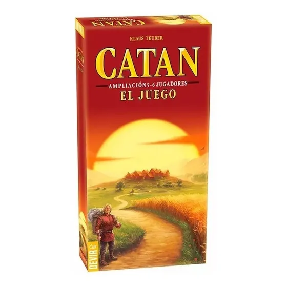 Juego De Mesa Catan Ampliacion 5 6 Jugadores Original Nuevo 