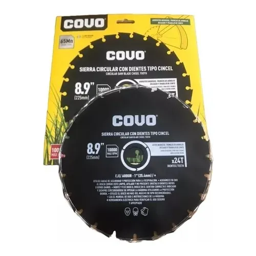 Disco Guadañadora Para Desmalezadora Circular 24d  Covo