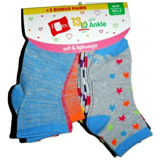 Medias  Niñas 13 Pack