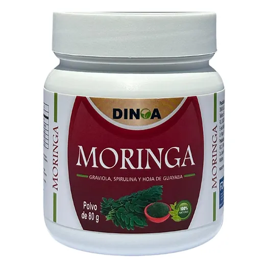 Dinoa Suplementos Naturales Moringa En Polvo 80g