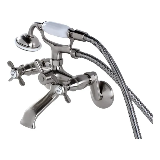 Kingston Brass Essex In Ajustable Centro Montaje Pared Ducha