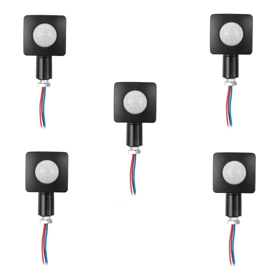 5 Interruptor Automático Sensor Movimiento Pir- 85265