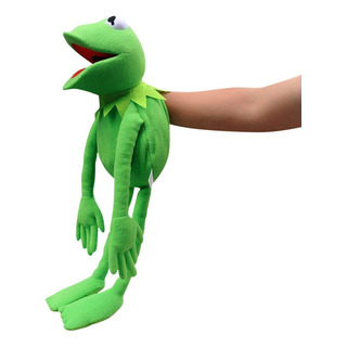 Marioneta De Mano Kermit Frog Felpa, The Muppets Show, Muñec Marioneta De Mano Kermit Frog Felpa, The Muppets Show, Muñec