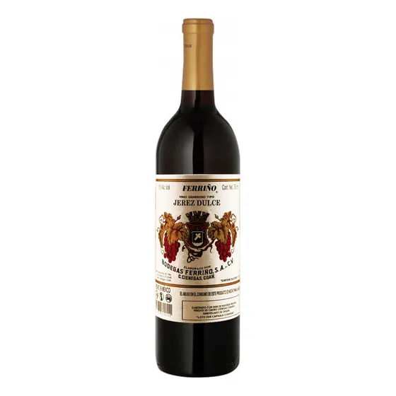 Vino Jerez Dulce Ferrino 750 Ml