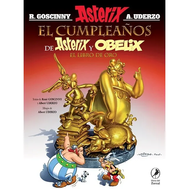 Libro El Cumpleaños De Asterix Y Obelix - El Libro De Oro