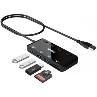 3 Puertos Hub Usb 3.0 Lector De Tarjetas Sd Tf 60cm Atolla 3 Puertos Hub Usb 3.0 Lector De Tarjetas Sd Tf 60cm Atolla