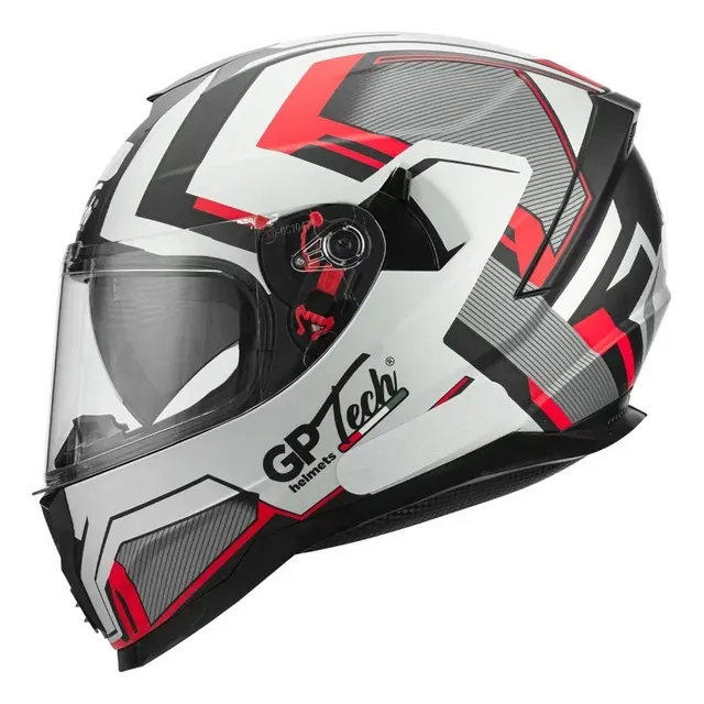 Capacete Fechado Esportivo C/ Oculos Gp Tech Ultra Sv Fusion