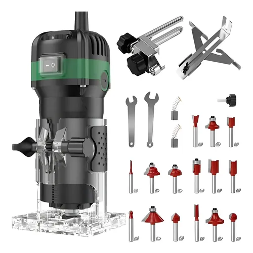 Tupia Coluna Dexter Com Acessórios 8mm 1300w Router | MercadoLivre