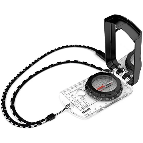 Silva Ranger 2.0 Compass Avanzado Con Espejo, Tarjeta Cfprs