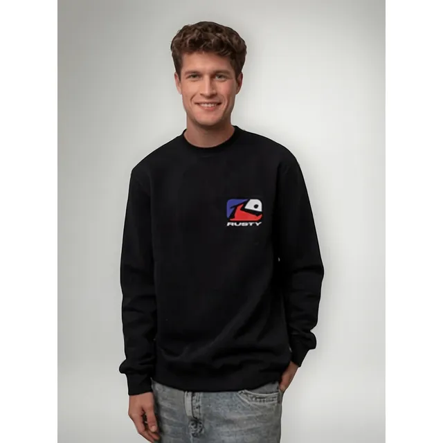 Buzo Rusty Phenom Crew Black