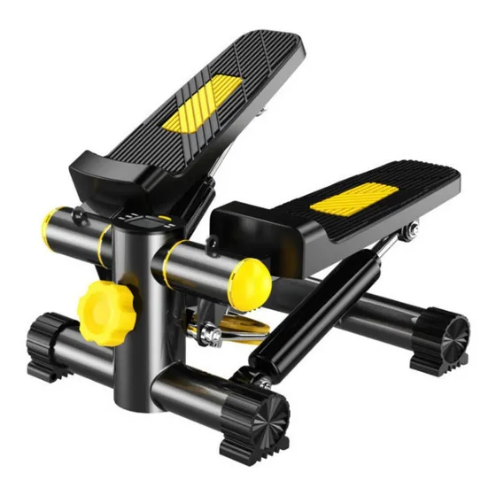 Mini Stepper Liftness Pd100 Preto E Amarelo 3 Em 1