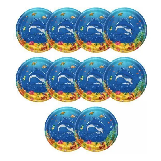 2 Vajilla De Fiesta, Vajilla Desechable, 10 Platos