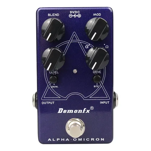 Pedal De Efeito De Guitarra Demonfx Rdw Reverb Delay Worksta
