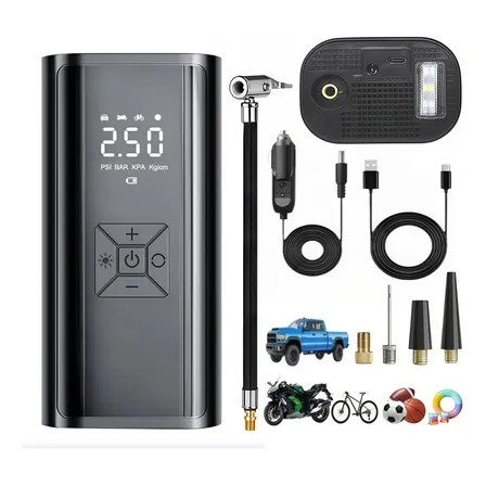 Bomba Compresor De Aire Para Carro Portatil Inflar Llantas