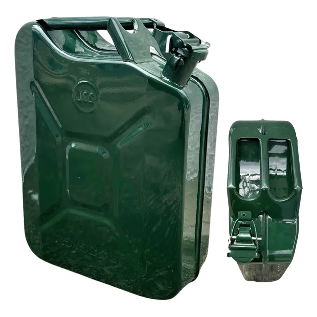 Bidon De Gasolina Acero De 20 Litros Verde