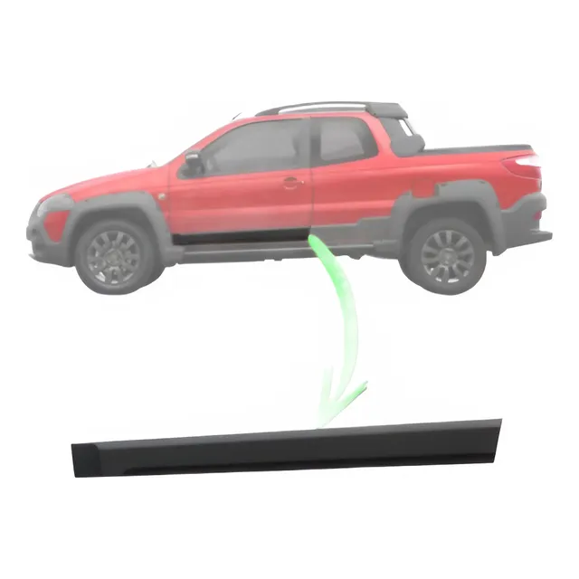 Moldura Puerta Izquierda Delantera Strada Adventure 2016/
