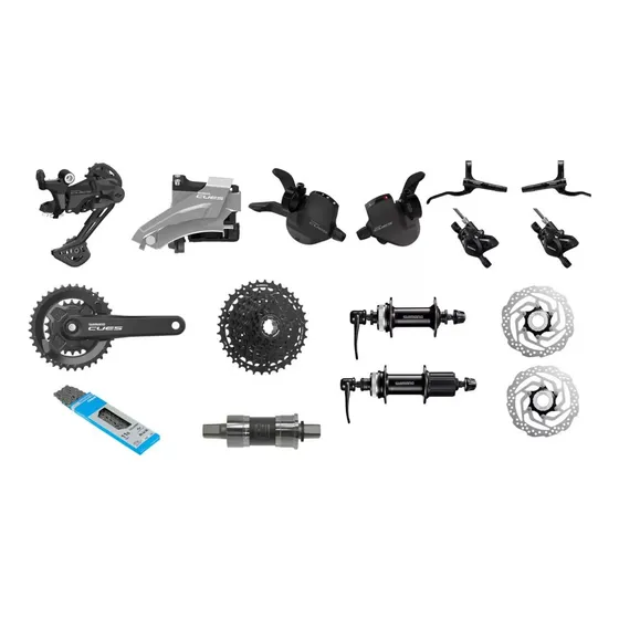 Grupo Shimano Cues 2x9velocidades Biplato Hidráulico