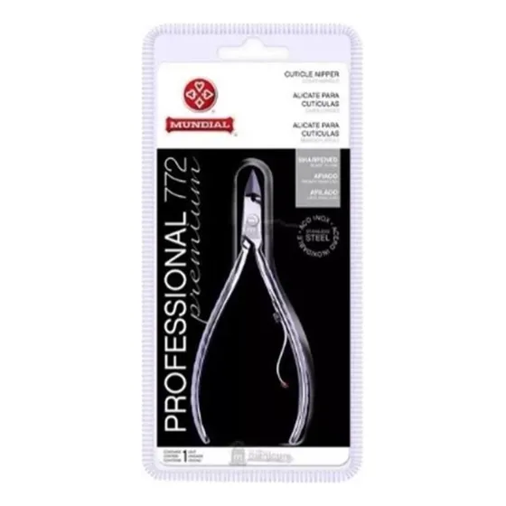Alicate Cuticula 722 Mondial Profissional Premium
