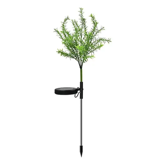 1pcs Solar Led Luces De Jardín Árbol De Navidad Luces De