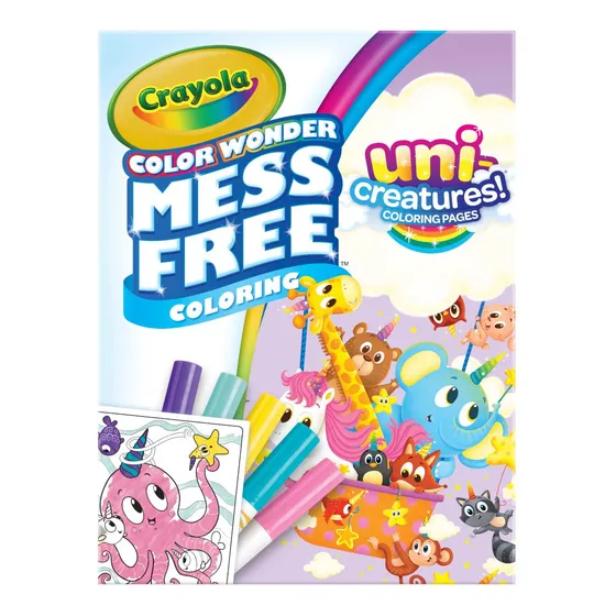 Marcadores Especiales Crayola Color Wonder Unicreatures