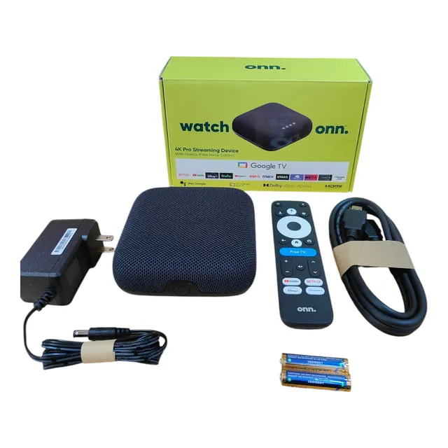 Watch Onn 4k Pro Streaming Asistente Google Comando De Voz