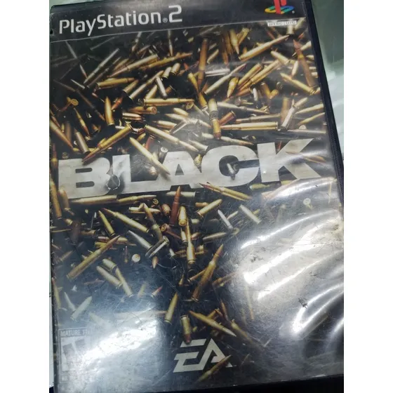 Black Ps2 Fisico Orinigal 