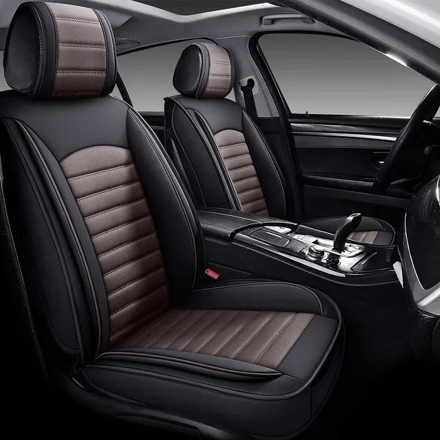 Omoka Auto Fundas De Asiento Para Autos Con Cuero