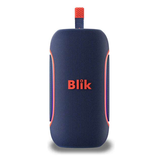 Parlante Bluetooth Portátil Blik Hypebass Color Azul