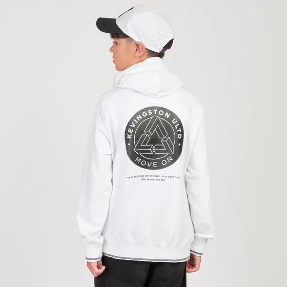 Campera Niño Kevingston Kipper Unlimited Blanco