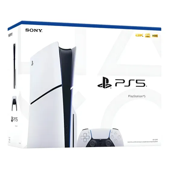 Sony Playstation 5 Slim Con Lector De Disco 1 Tb Color Blanco | Cuotas sin interés