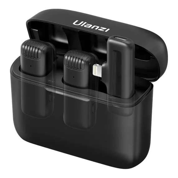 Micrófono Ulanzi Balita Inalámbrico 2 Pack Grabar Vídeos 