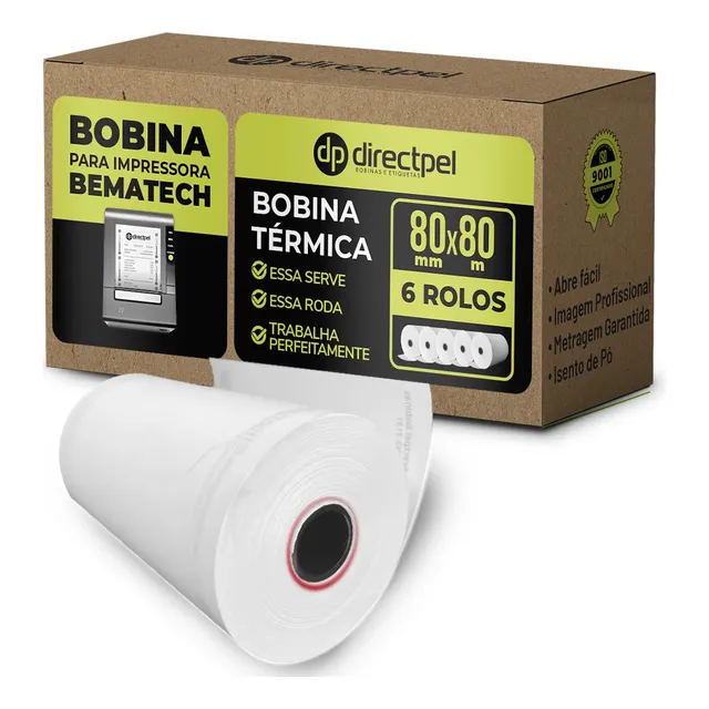Directpel Bobina Impressora Bematech Mp 4200 Th Usb Térmica