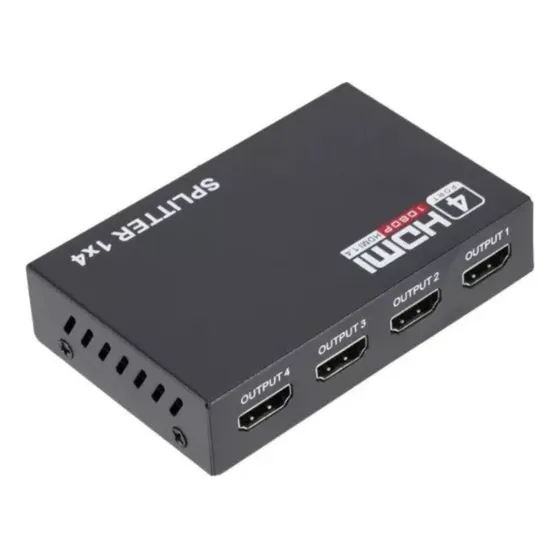 Divisor Splitter Hdmi 4 Portas Amplificado Favorito