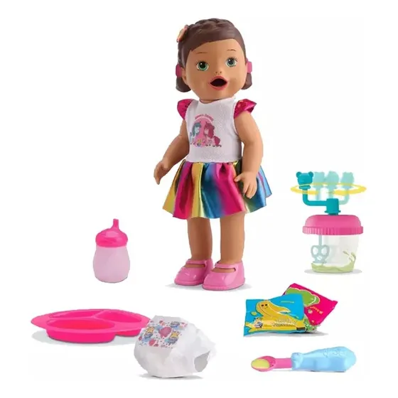 My Little Muñeca Set Comiditas Con Mixer Accesorios Ed