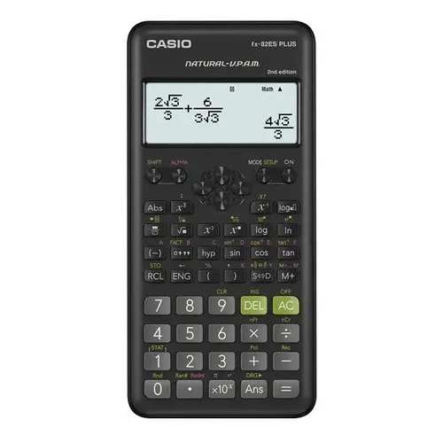 Calculadora Cientifica Casio Fx-82la Plus 2da Edicion Negro local