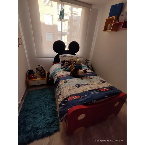 Juego De Alcoba Cama Tipo Nido Mickey Mouse