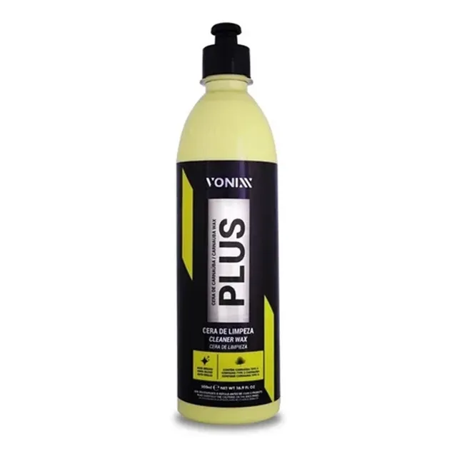 Cera Carnaúba Plus Vonixx 500ml Cera Liquida Automotiva